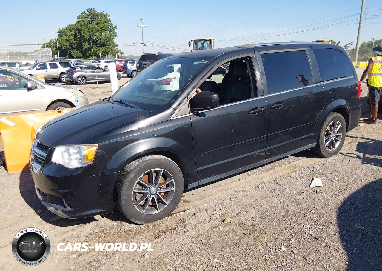 2017 Dodge Grand Caravan Sxt VIN:2C4RDGCG2HR604776 - 2