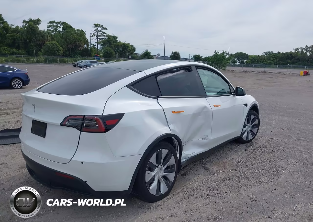 2024 Tesla Model Y Long Range Single Motor Rear-Wheel Drive-Rwd VIN:7SAYGDED7RF041180 - 4