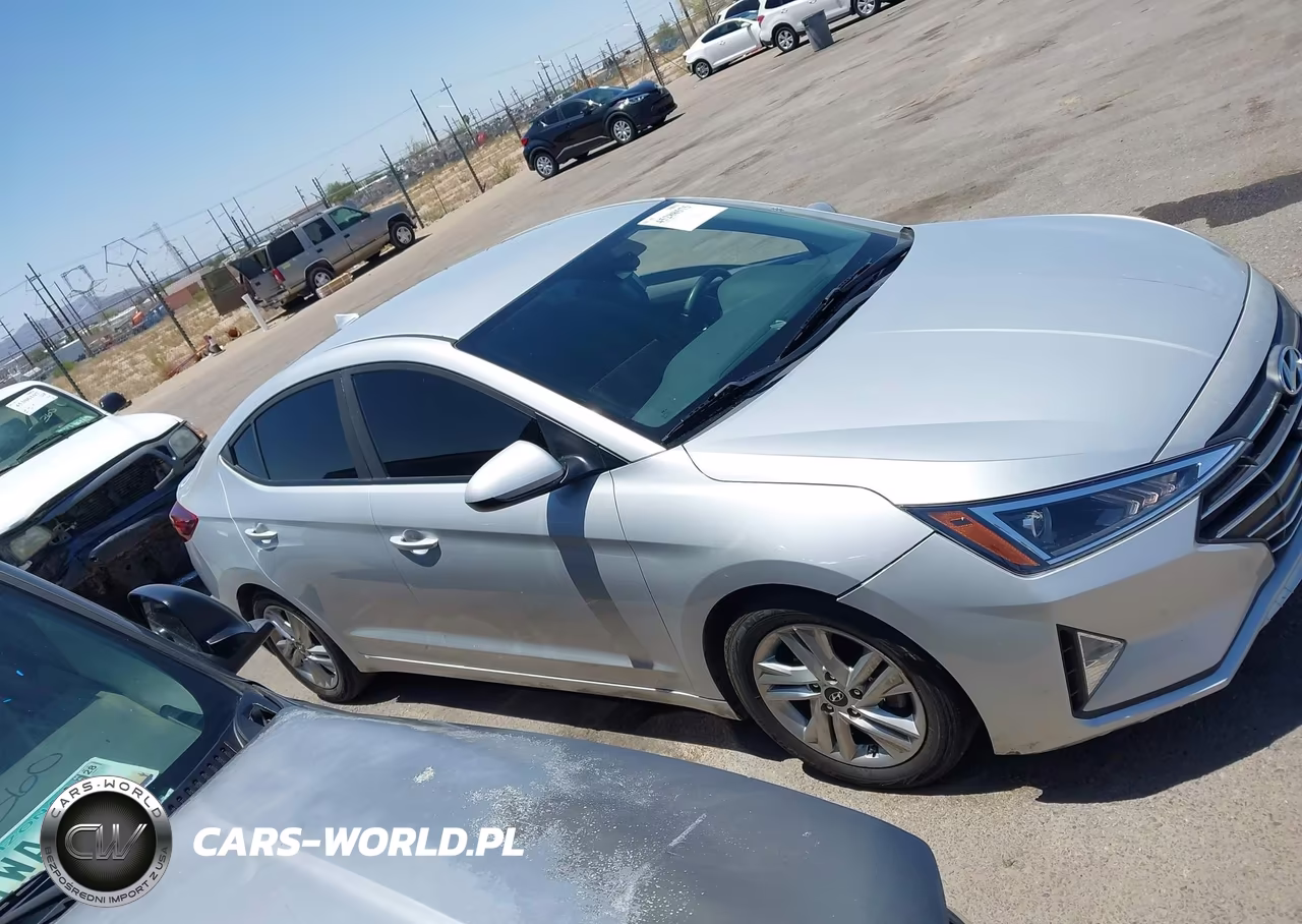 2019 Hyundai Elantra Sel VIN:5NPD84LF6KH485347 - 14