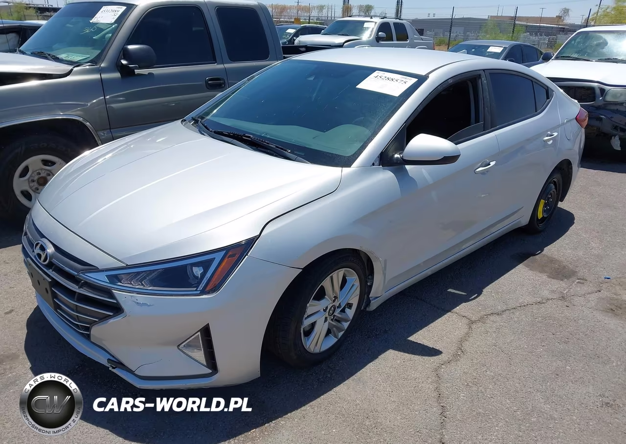 2019 Hyundai Elantra Sel VIN:5NPD84LF6KH485347 - 2