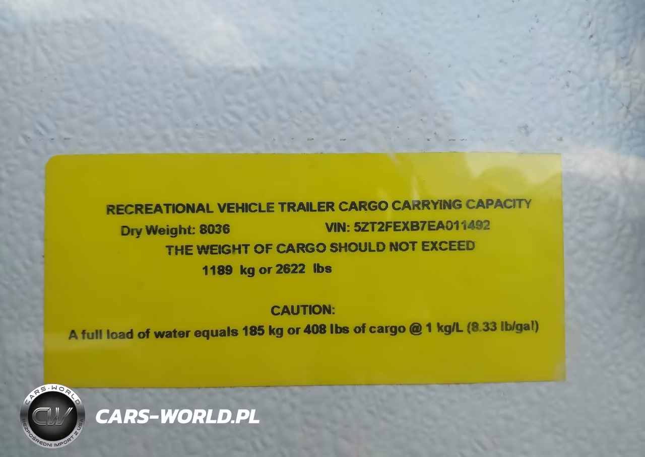 2014 Coachmen Other VIN:5ZT2FEXB7EA011492 - 9