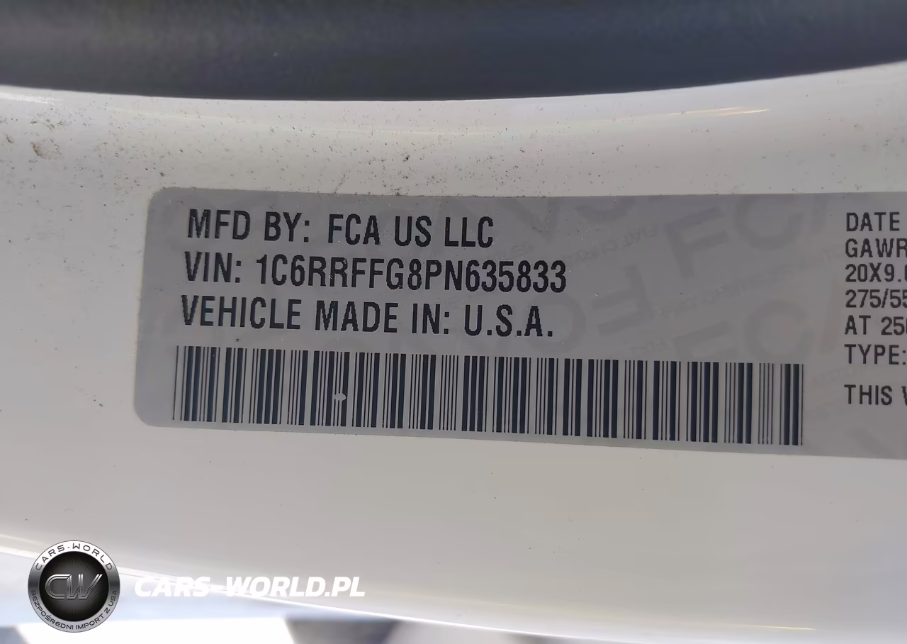 2023 Ram 1500 Big Horn 4X4 5'7 Box VIN:1C6RRFFG8PN635833 - 9