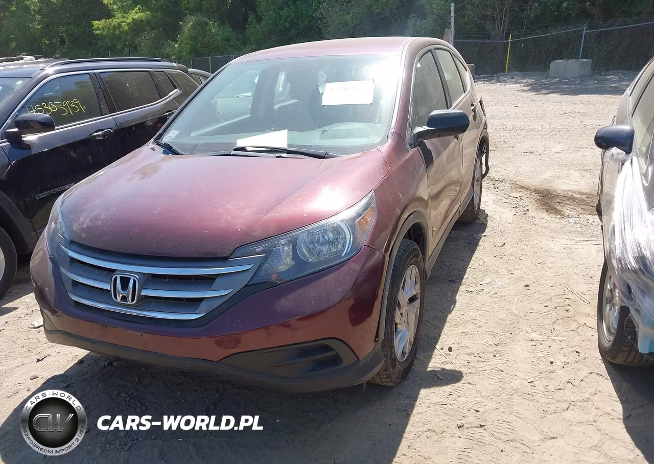 2013 Honda Cr-V Lx VIN:5J6RM4H32DL039298 - 2