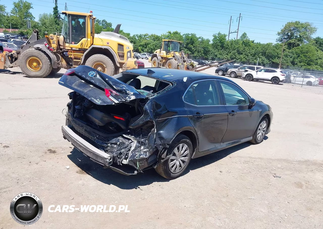 2021 Toyota Camry Le Hybrid VIN:4T1C31AK6MU560481 - 4