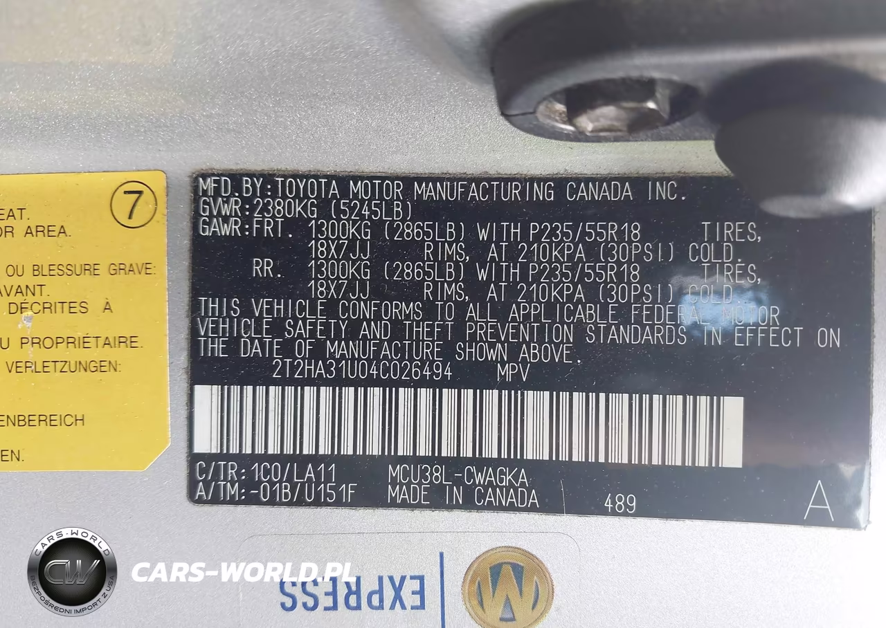 2004 Lexus Rx 330 VIN:2T2HA31U04C026494 - 9