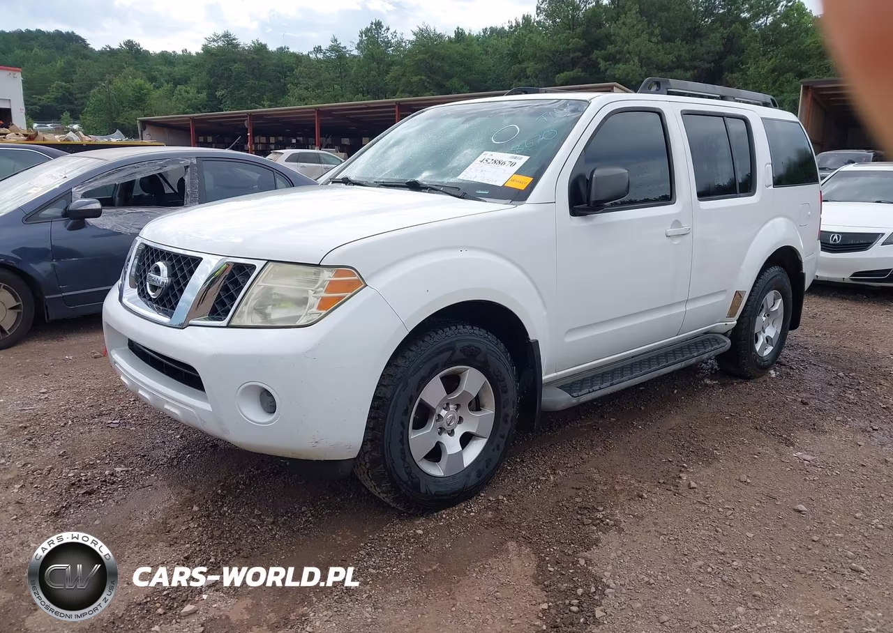 2008 Nissan Pathfinder S VIN:5N1AR18U18C631093 - 2