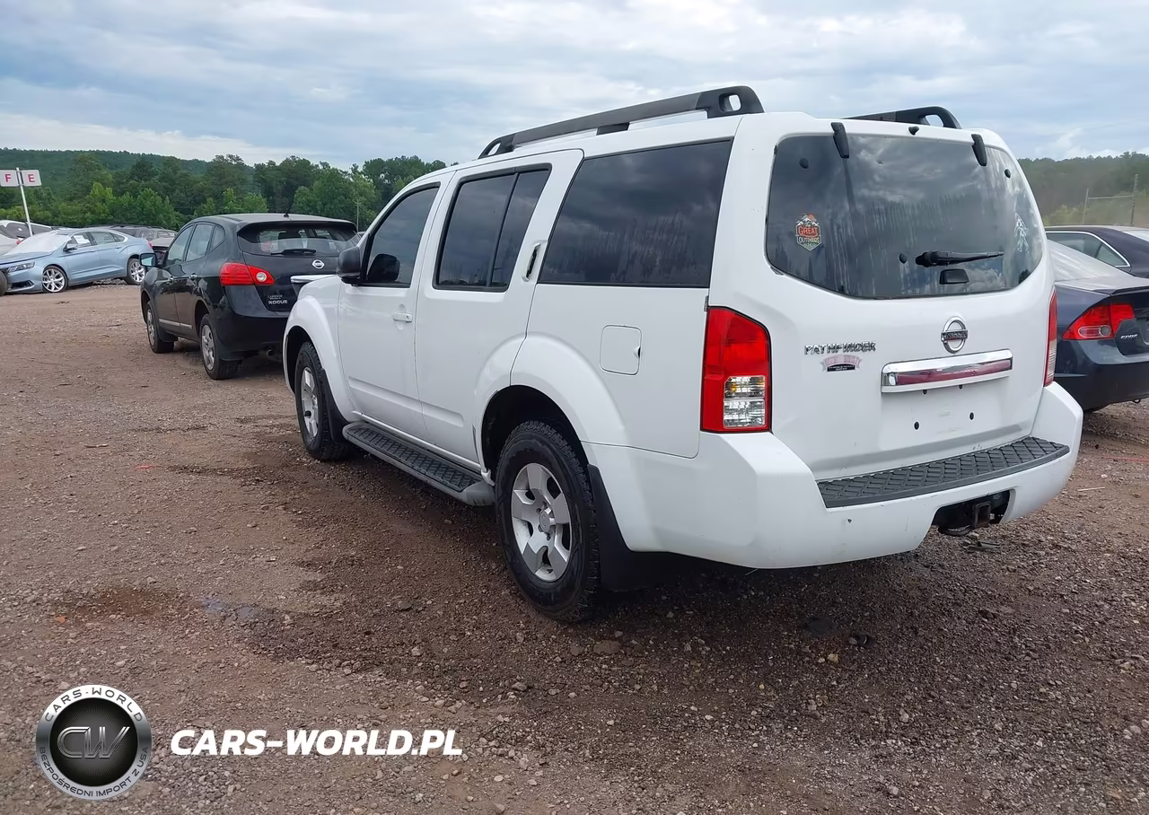2008 Nissan Pathfinder S VIN:5N1AR18U18C631093 - 3