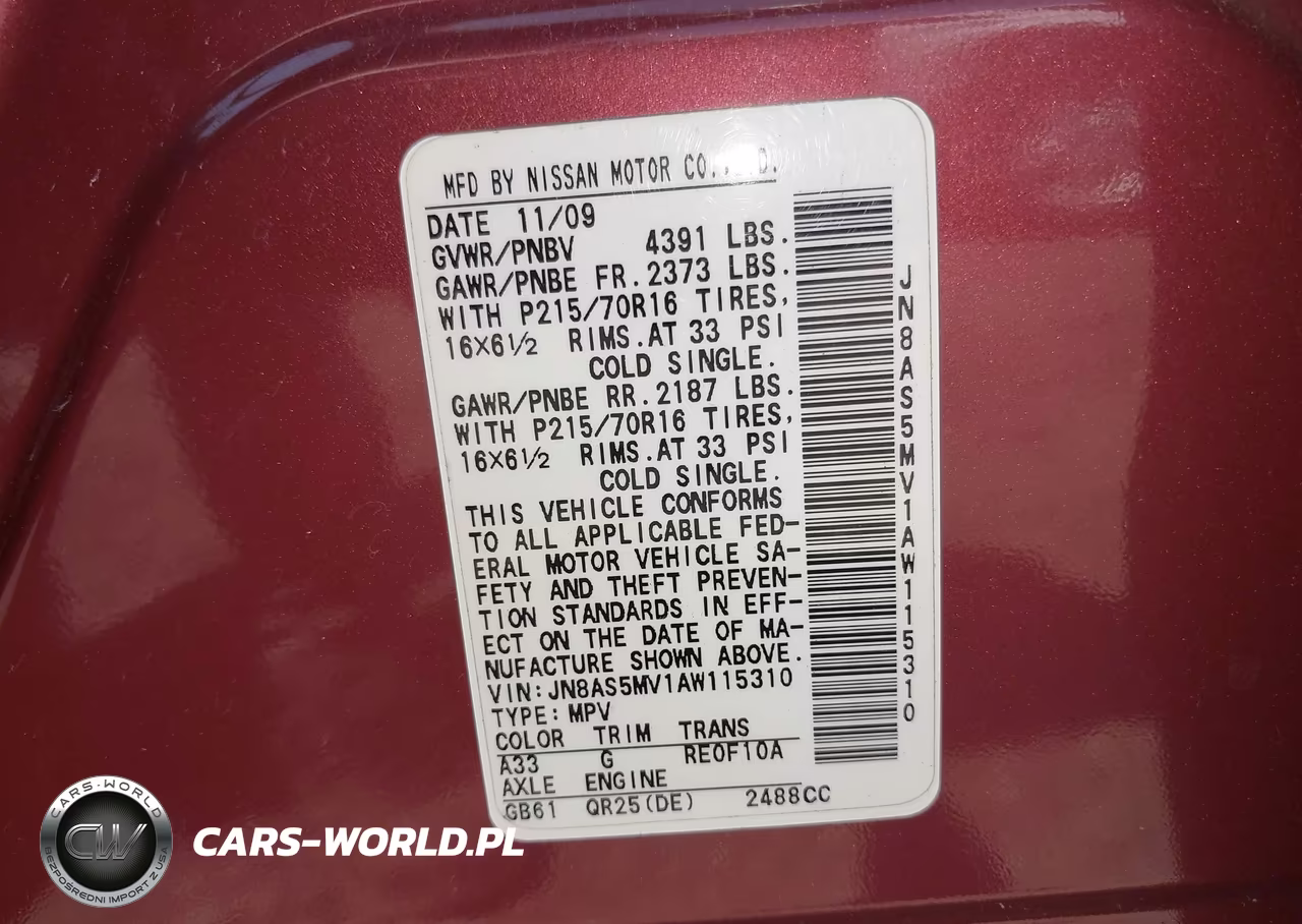 2010 Nissan Rogue S VIN:JN8AS5MV1AW115310 - 9