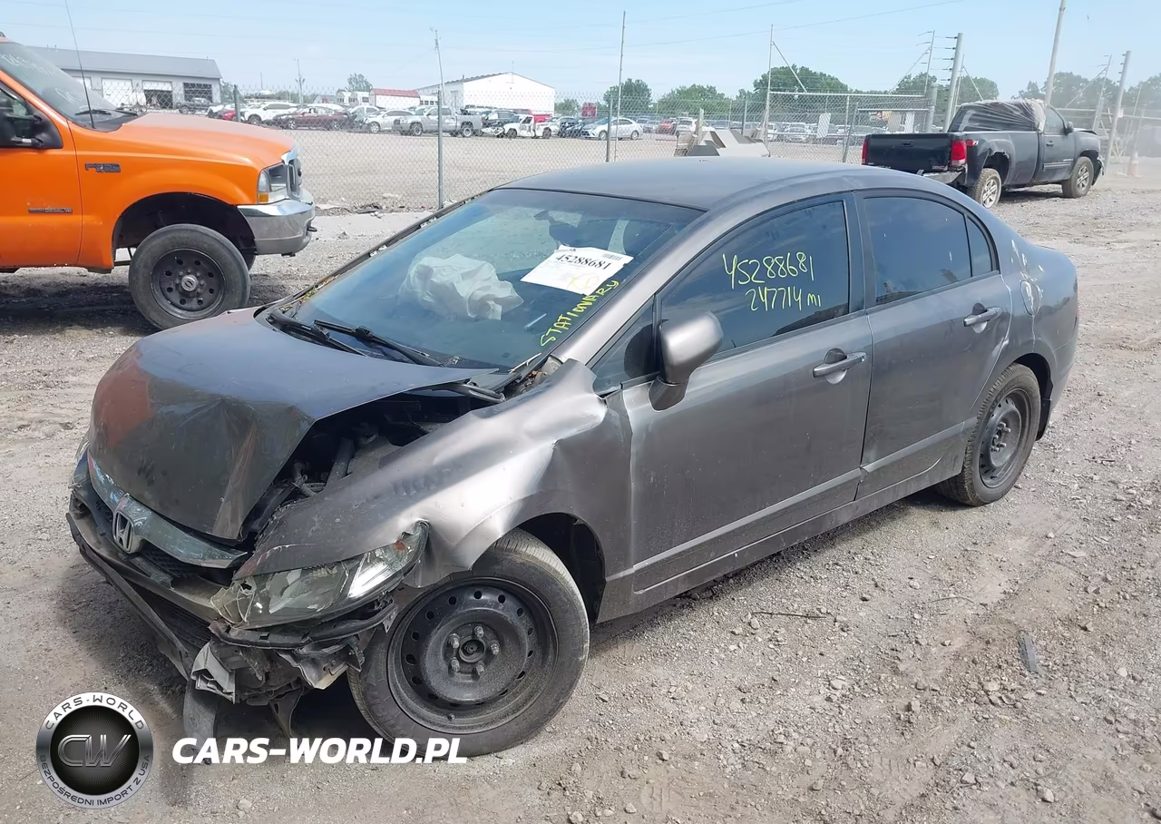 2010 Honda Civic Lx VIN:19XFA1F52AE018623 - 2