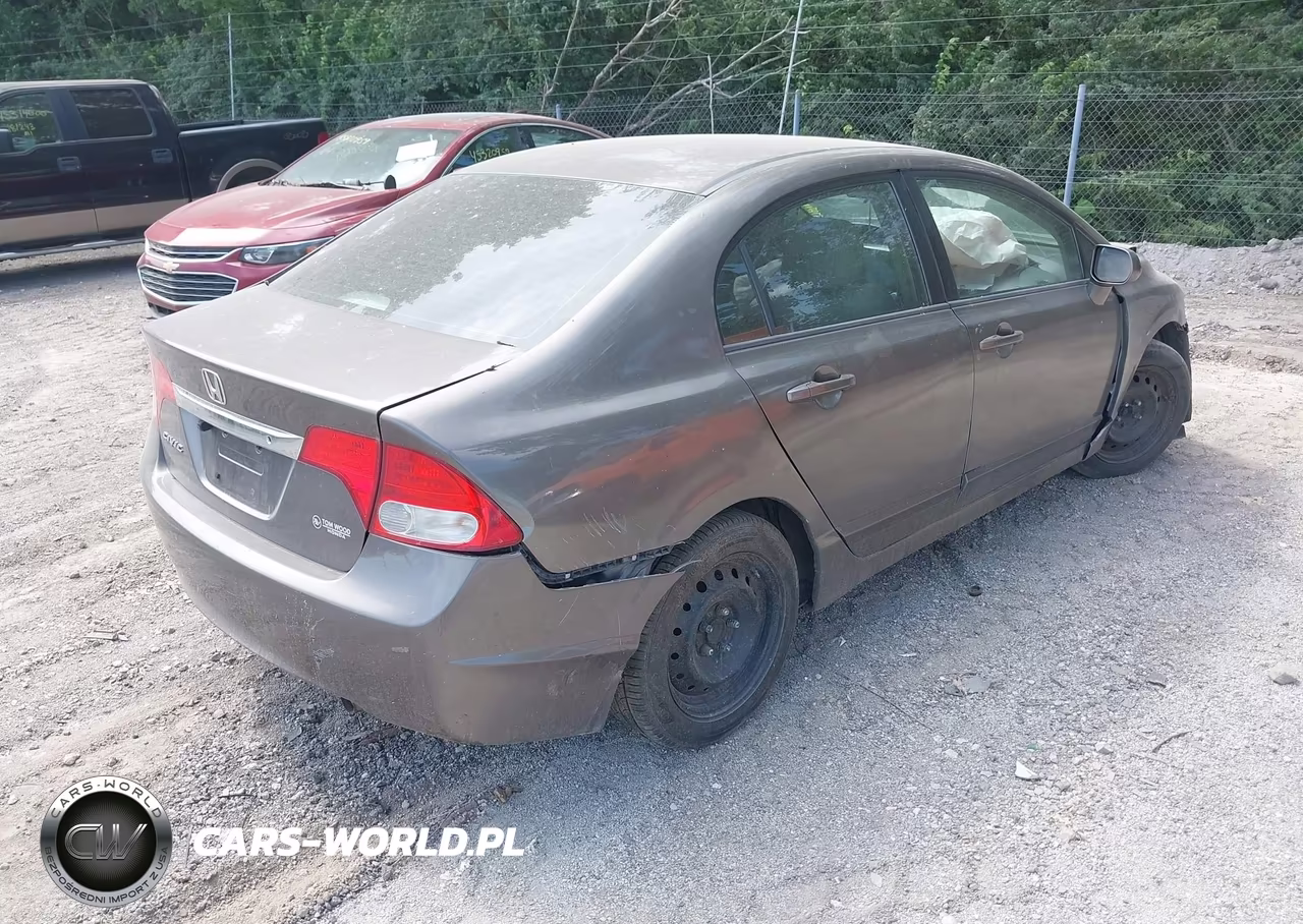 2010 Honda Civic Lx VIN:19XFA1F52AE018623 - 4