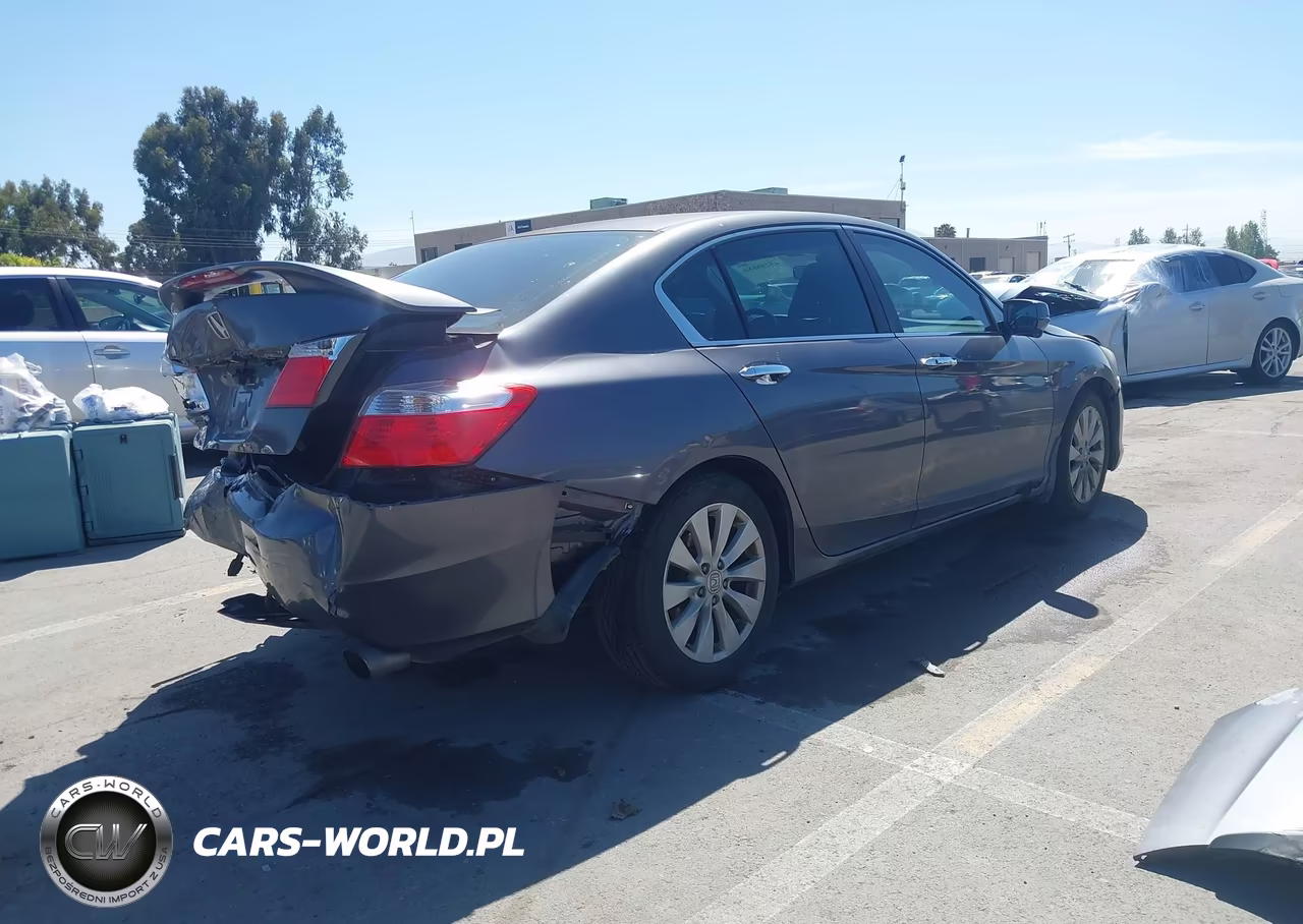 2014 Honda Accord Ex VIN:1HGCR2F73EA002427 - 4