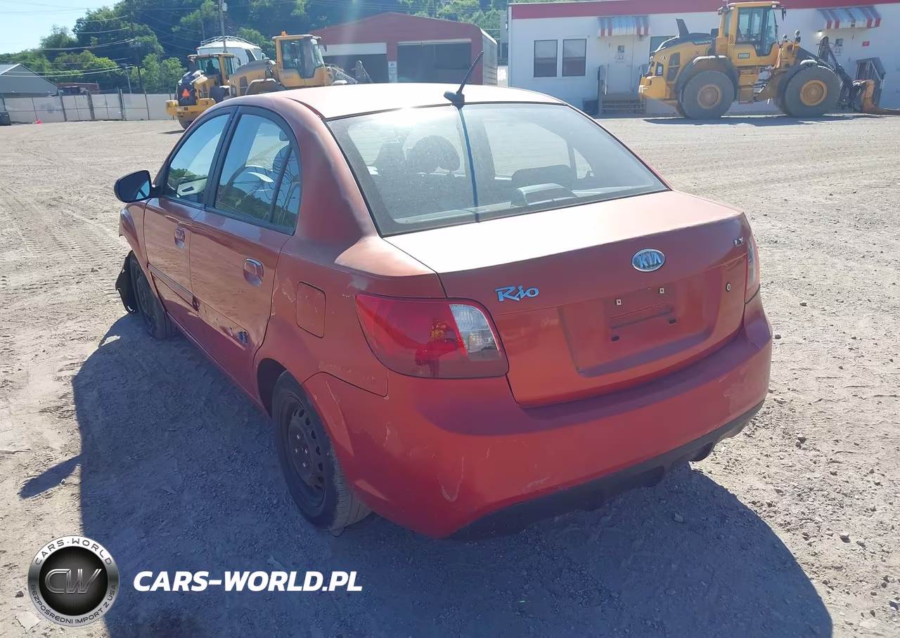 2011 Kia Rio Lx VIN:KNADH4A31B6734881 - 3