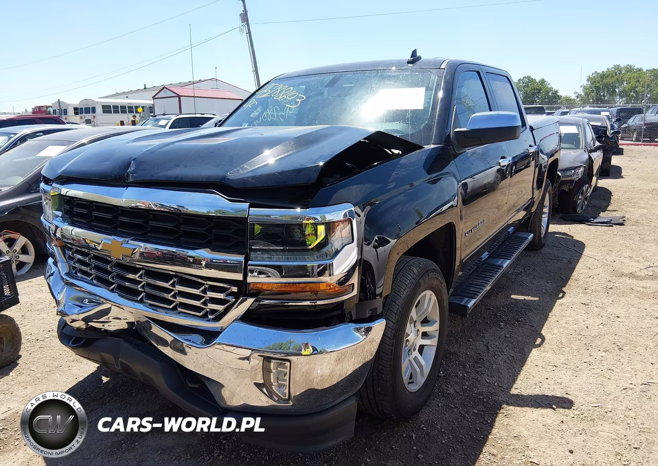 2018 Chevrolet Silverado 1500 1Lt VIN:3GCUKREC1JG616368 - 2