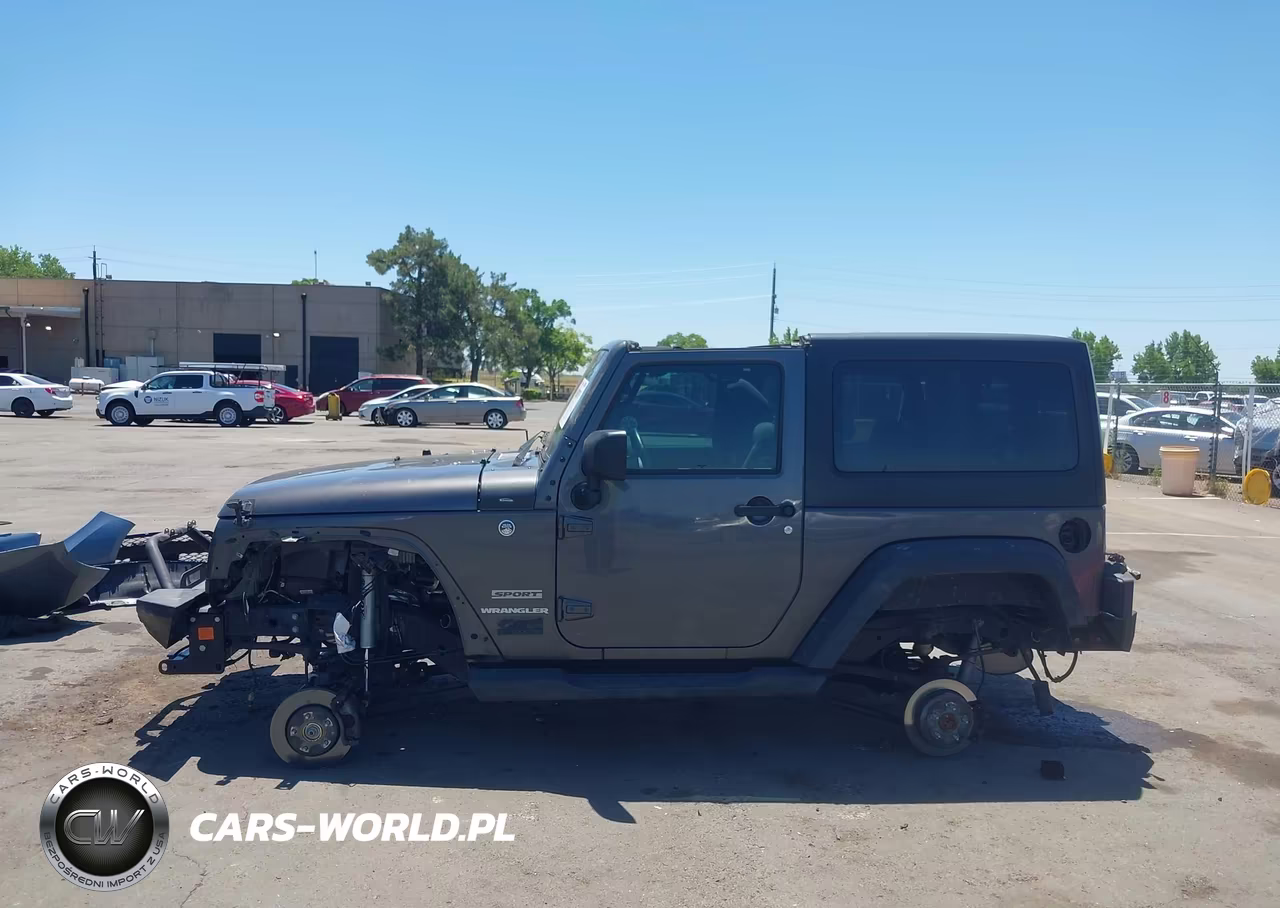 2017 Jeep Wrangler Sport 4X4 VIN:1C4AJWAG2HL654864 - 14