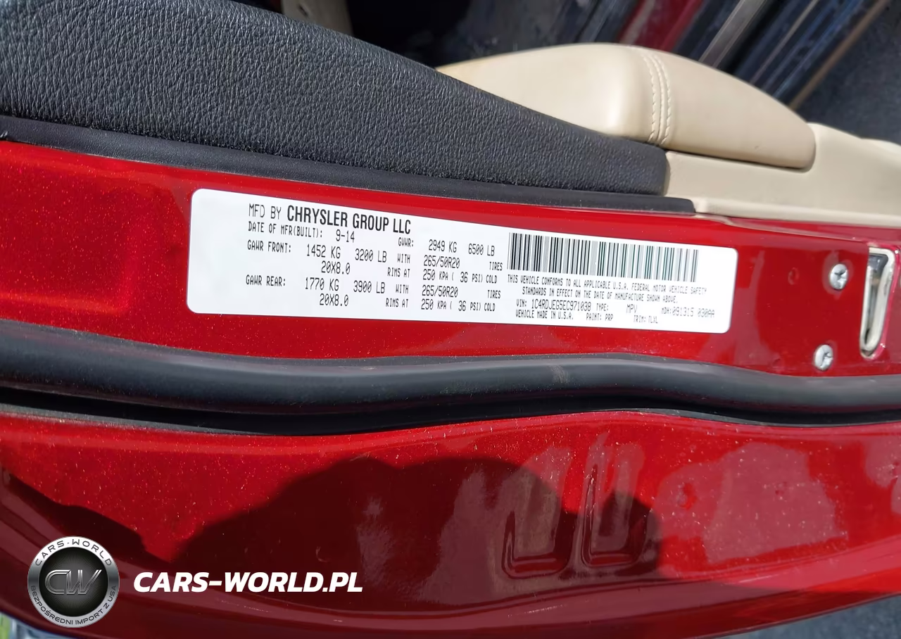 2014 Dodge Durango Citadel VIN:1C4RDJEG5EC971038 - 9