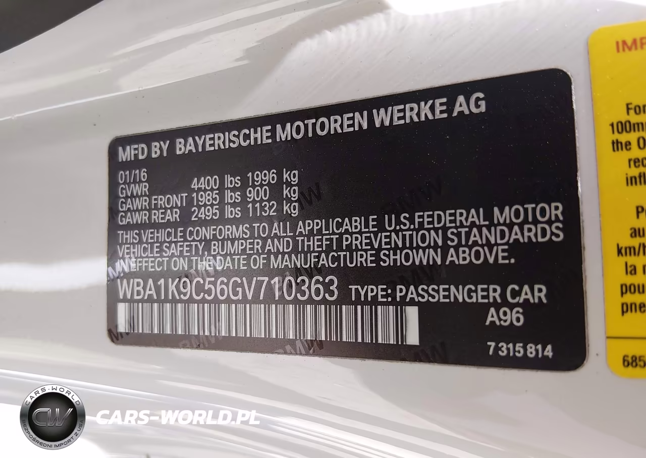 2016 BMW 228I VIN:WBA1K9C56GV710363 - 9