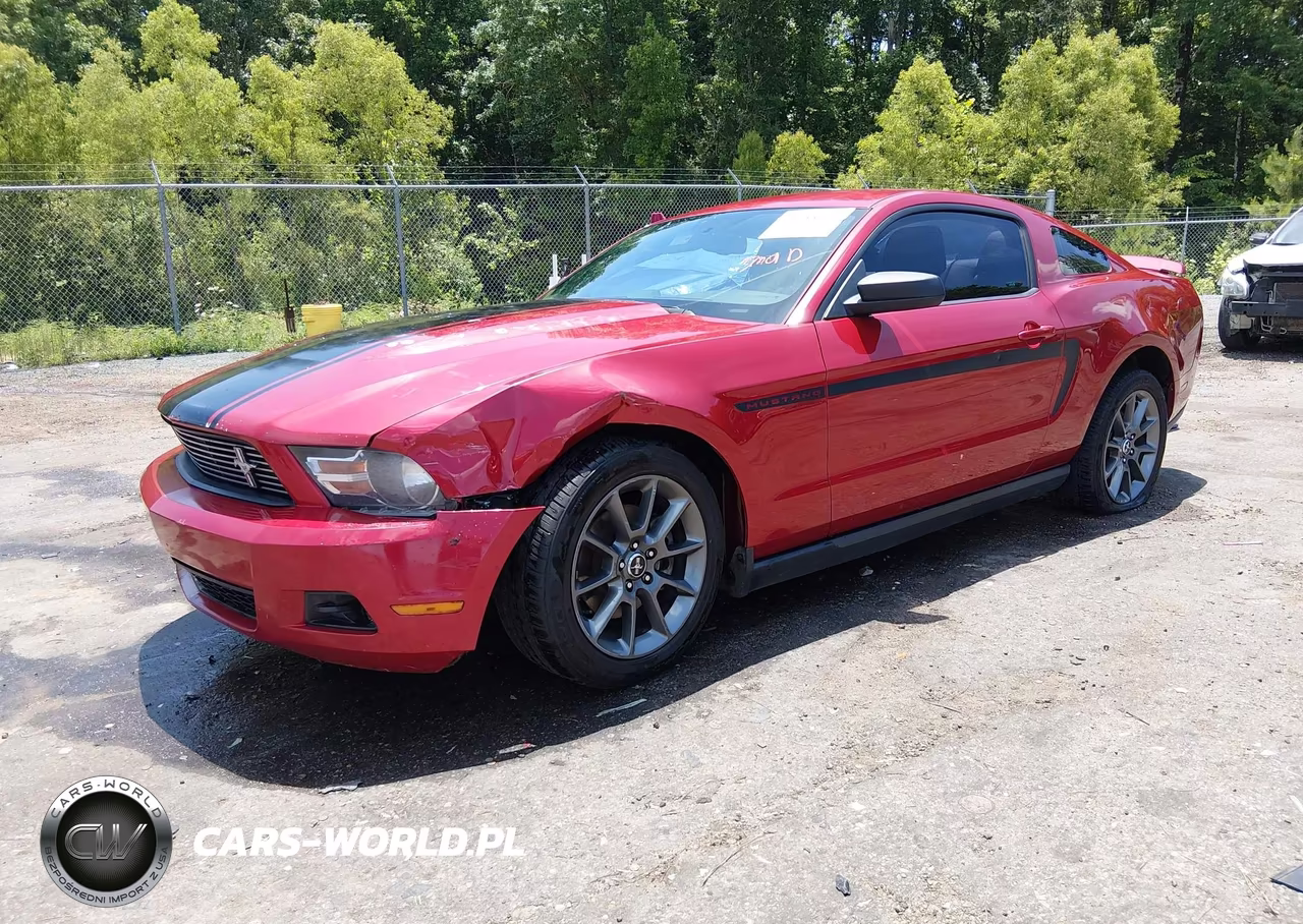 2012 Ford Mustang V6 Premium VIN:1ZVBP8AM5C5271712 - 2