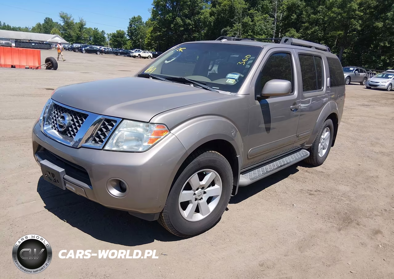 2008 Nissan Pathfinder Se VIN:5N1AR18U78C635536 - 2
