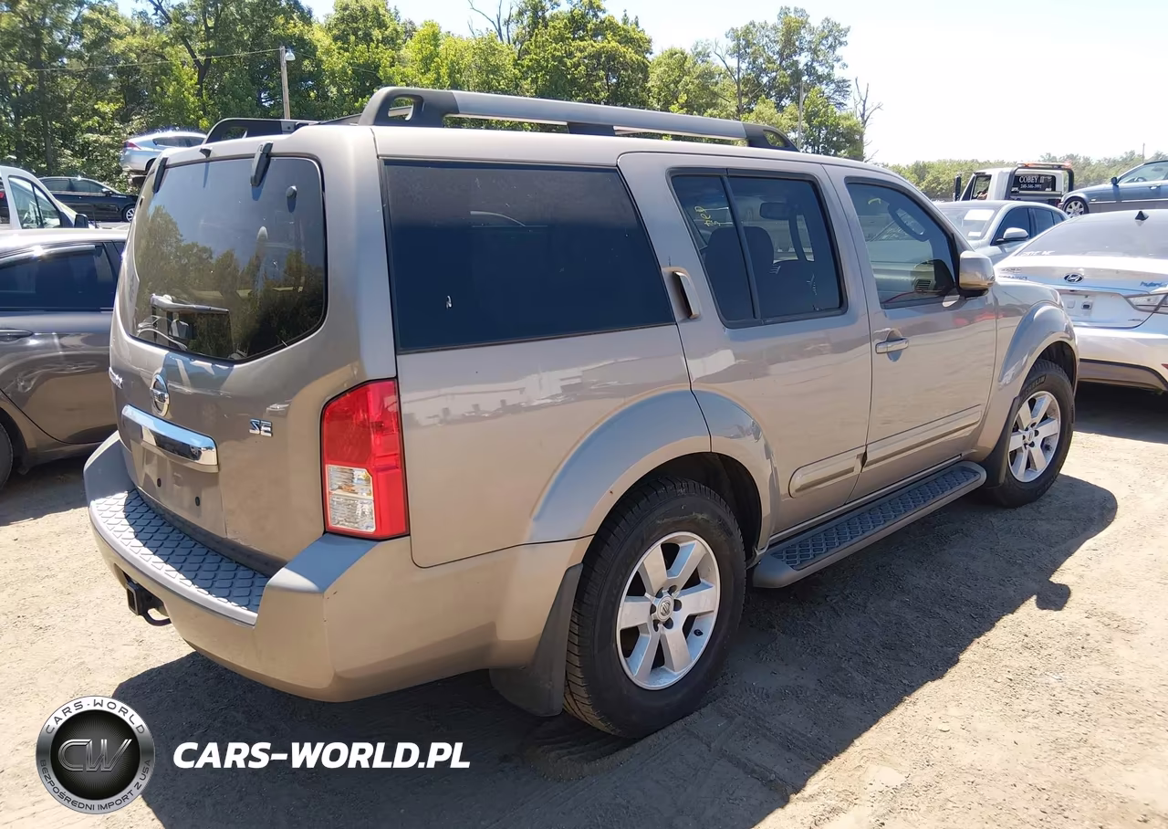 2008 Nissan Pathfinder Se VIN:5N1AR18U78C635536 - 4