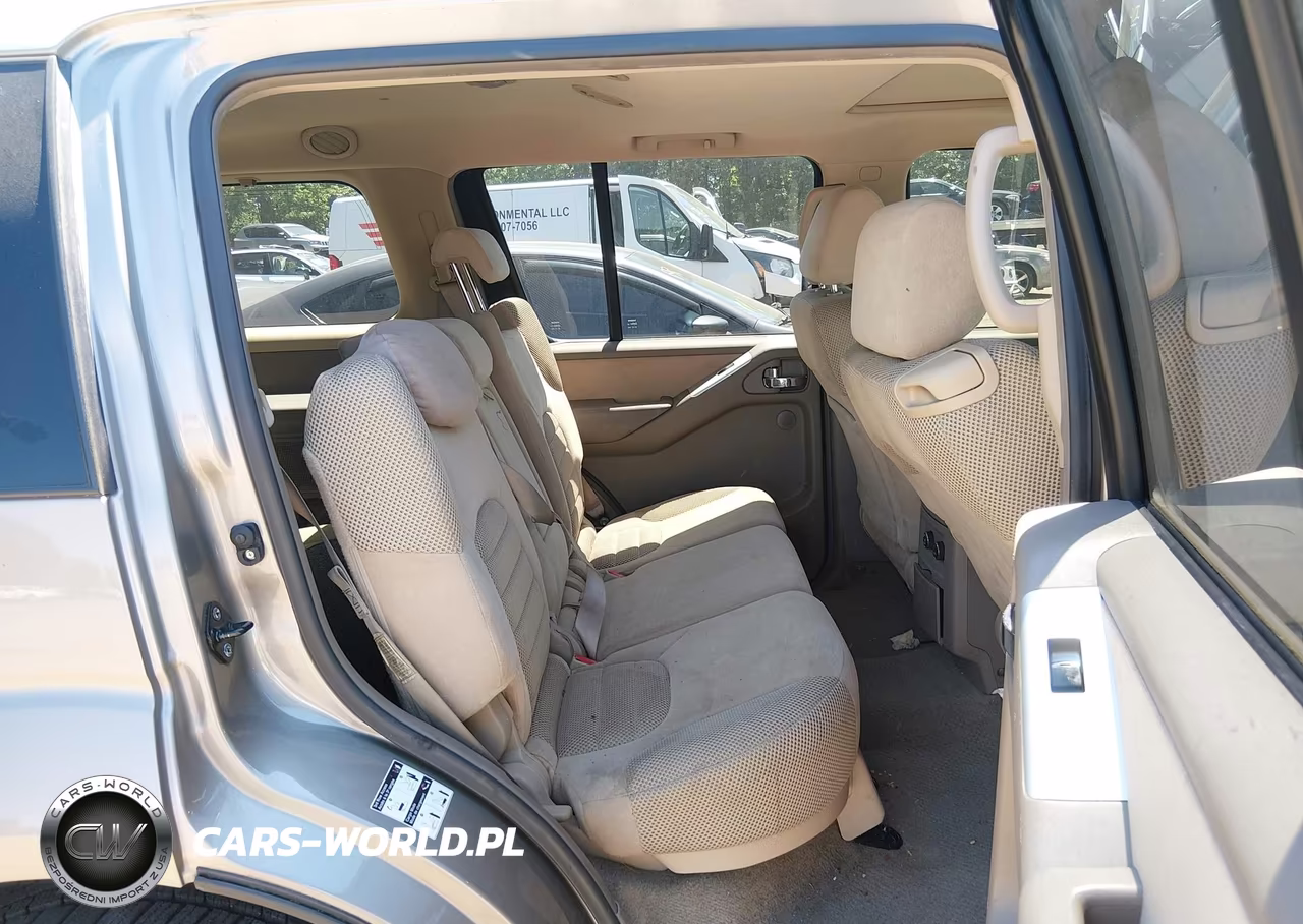 2008 Nissan Pathfinder Se VIN:5N1AR18U78C635536 - 8