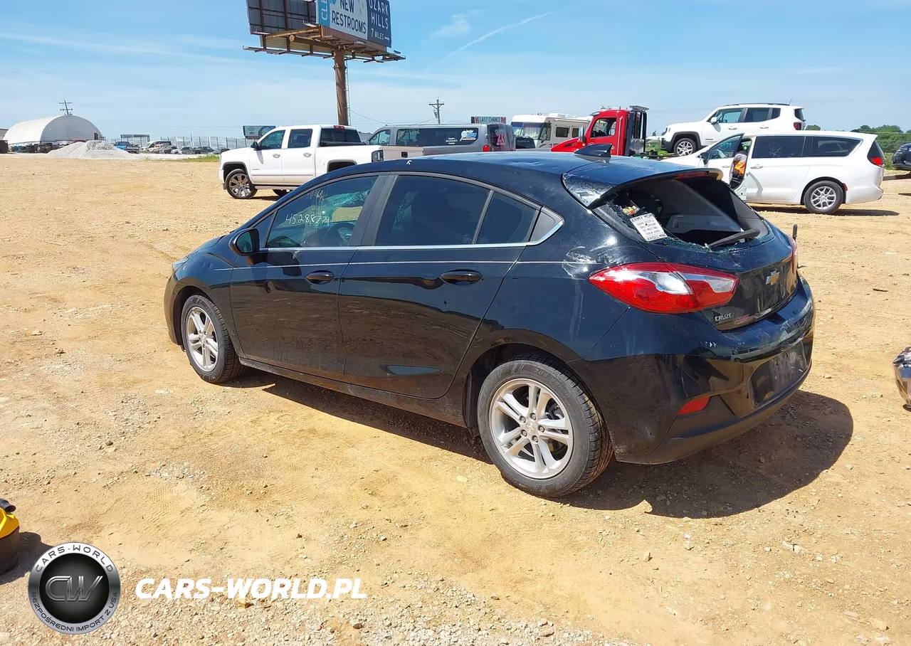 2018 Chevrolet Cruze Lt Auto VIN:3G1BE6SM3JS614749 - 3