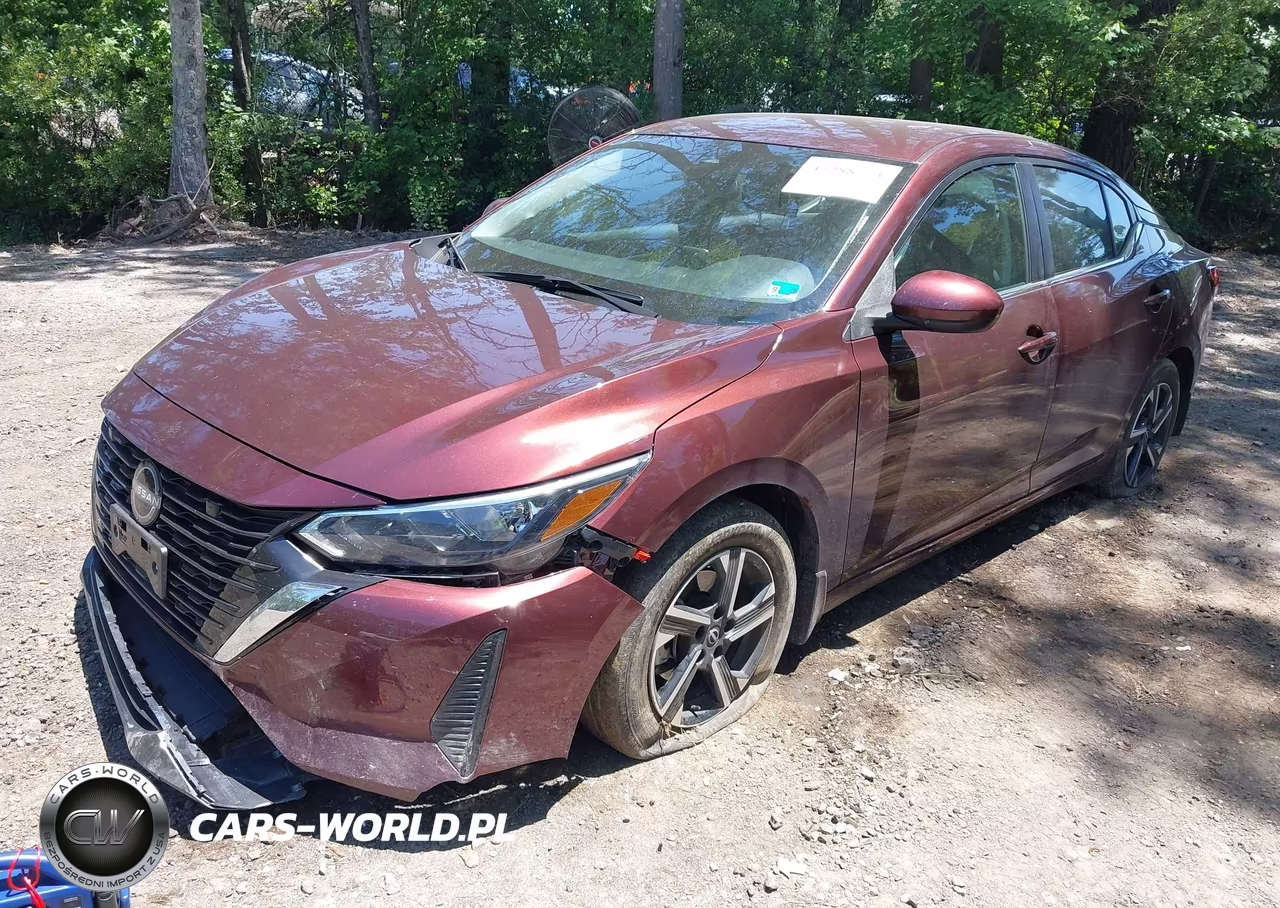 2025 Nissan Sentra Sv VIN:3N1AB8CV2SY212074 - 2