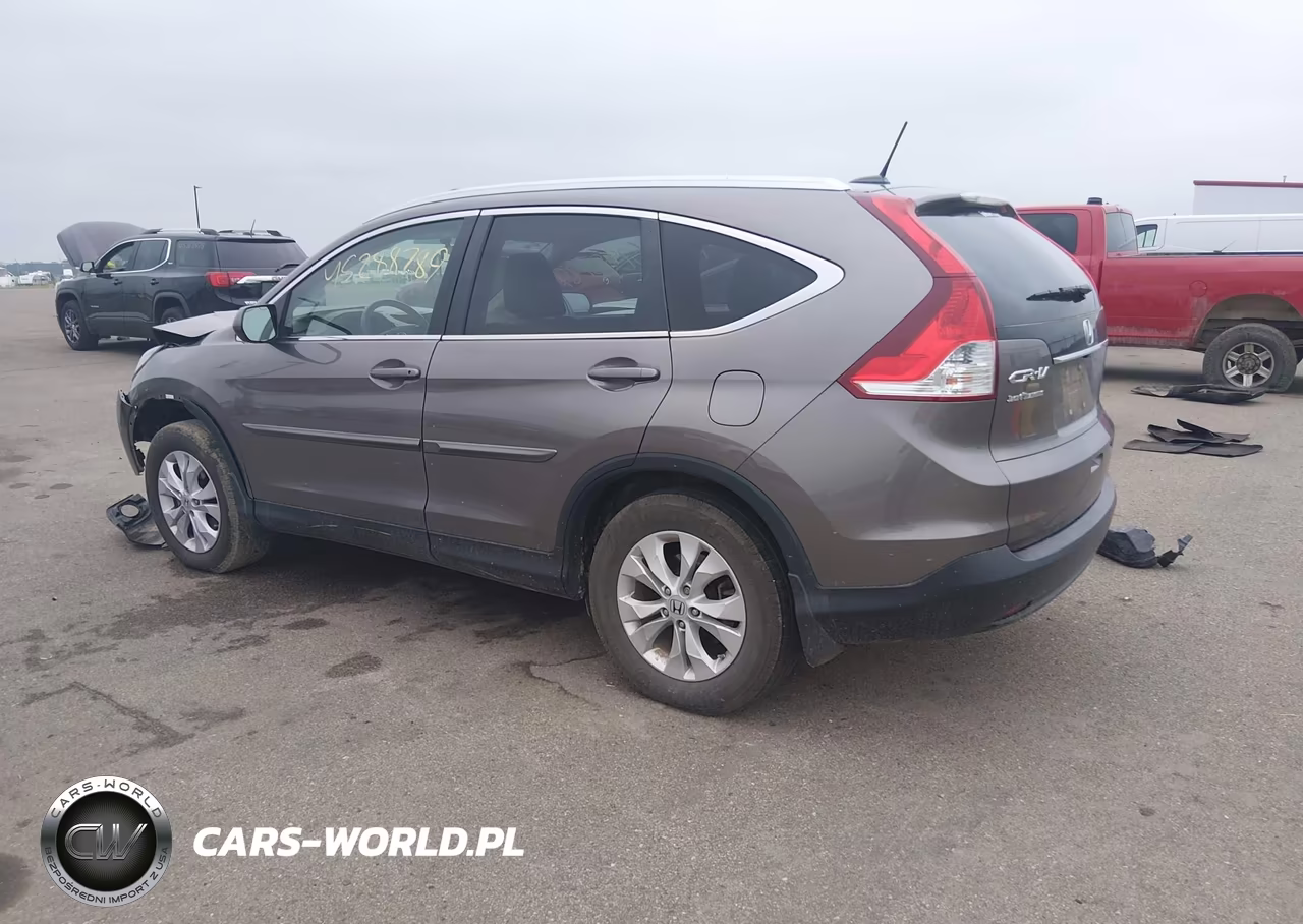 2013 Honda Cr-V Ex-L VIN:5J6RM3H71DL002384 - 3