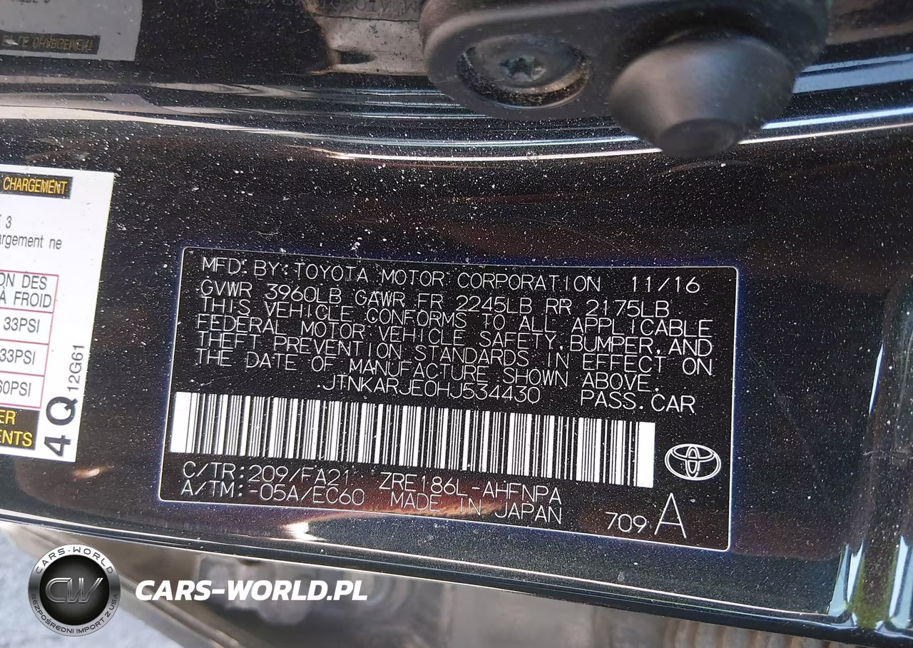2017 Toyota Corolla Im VIN:JTNKARJE0HJ534430 - 9