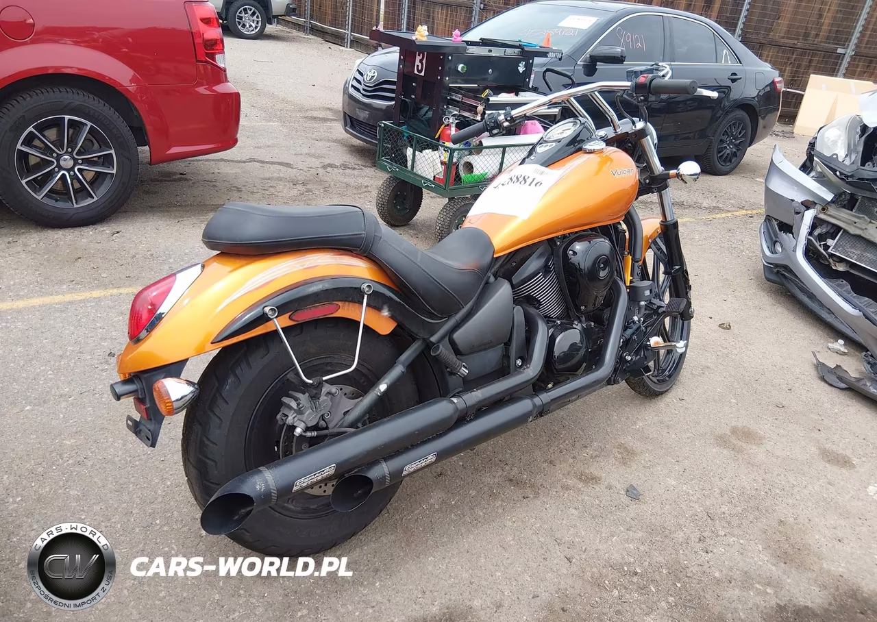 2012 Kawasaki Vn900 C VIN:JKAVN2C13CA050858 - 4