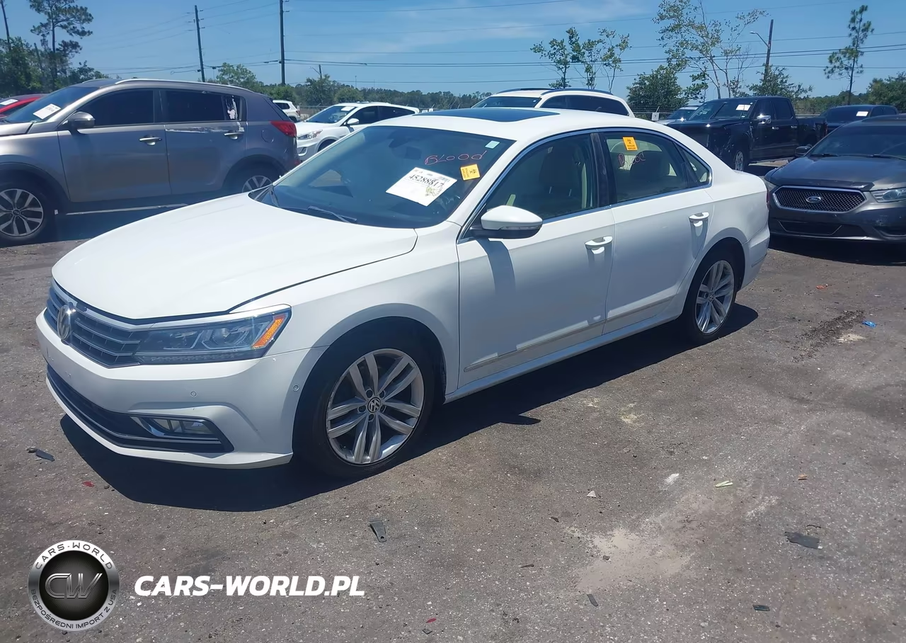 2018 Volkswagen Passat 2.0T Sel Premium VIN:1VWCA7A36JC034369 - 2