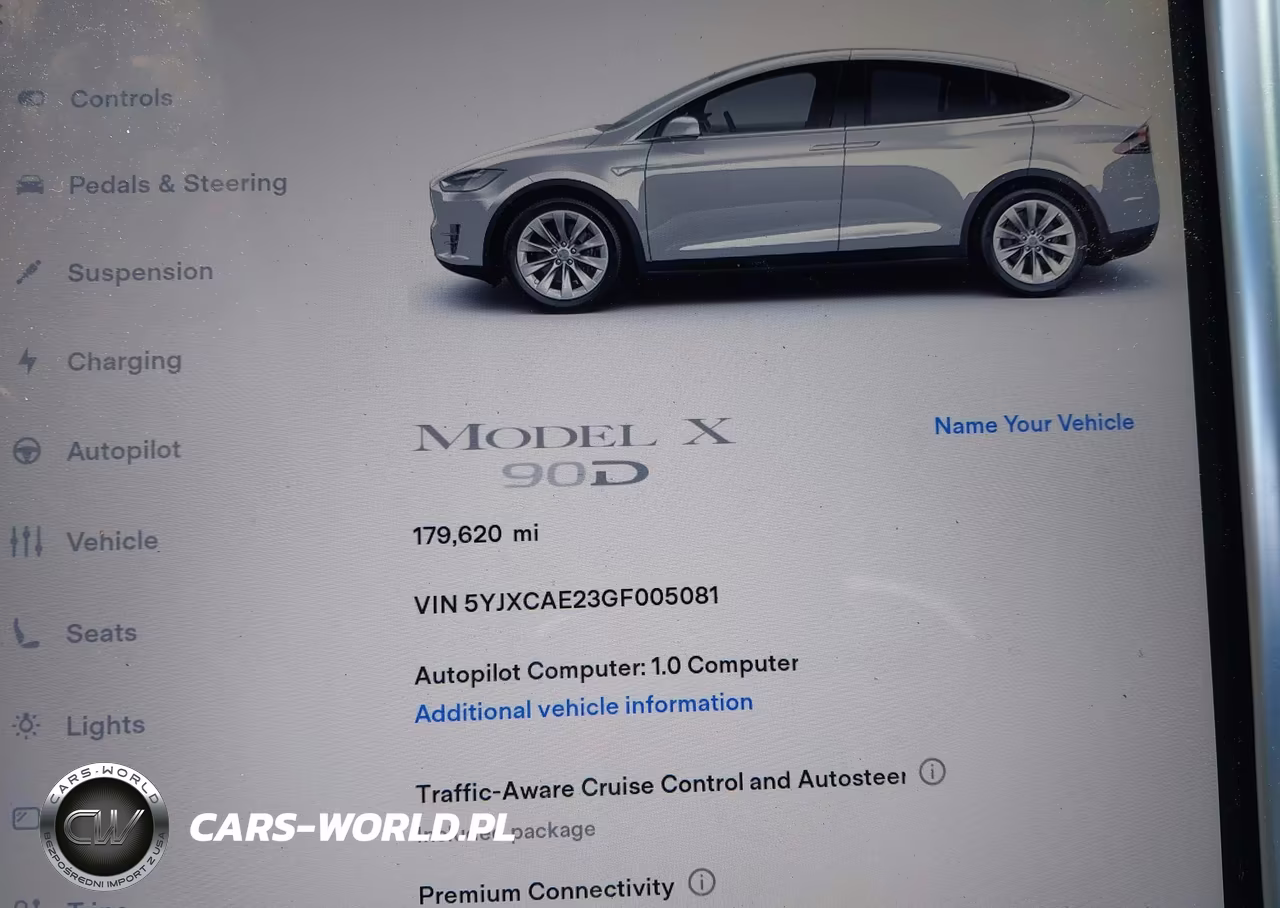 2016 Tesla Model X 60D-70D-75D-90D VIN:5YJXCAE23GF005081 - 14