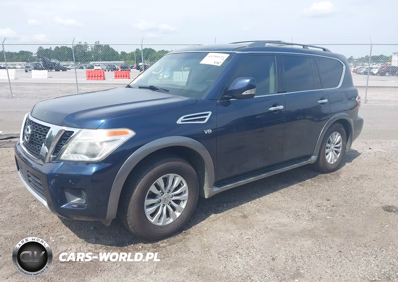 2017 Nissan Armada Sv VIN:JN8AY2NC4H9503506 - 2