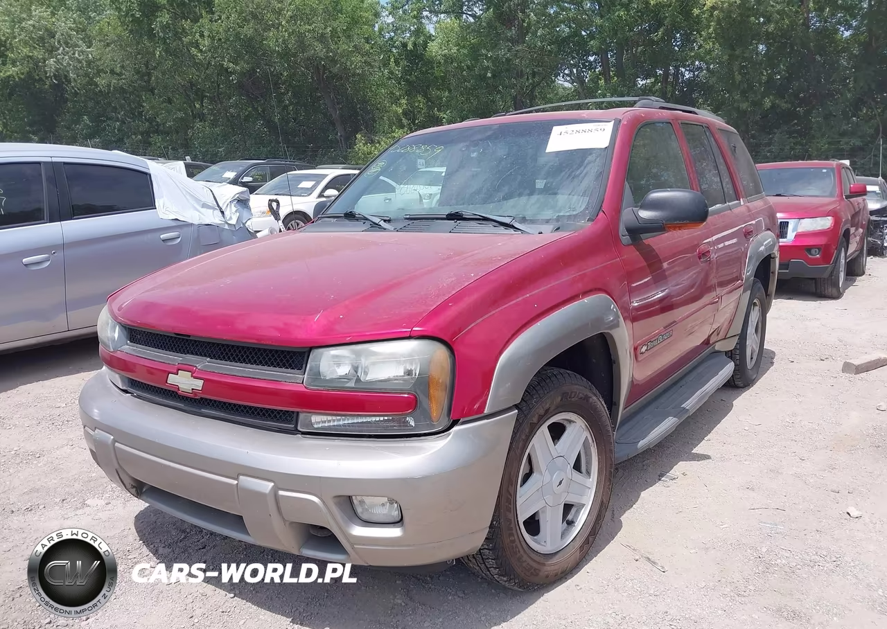 2002 Chevrolet Trailblazer Ltz VIN:1GNDT13S222529931 - 2