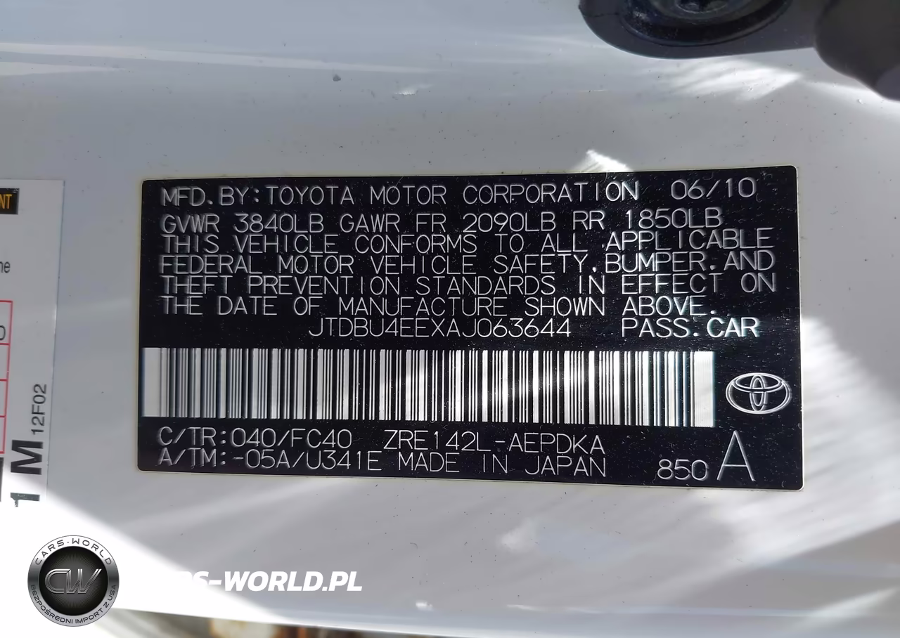 2010 Toyota Corolla Le VIN:JTDBU4EEXAJ063644 - 9