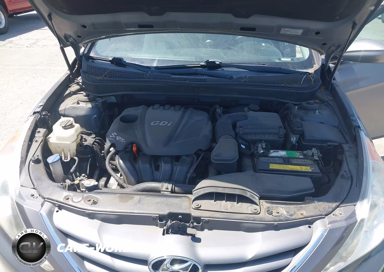 2013 Hyundai Sonata Gls VIN:5NPEB4AC5DH563876 - 10