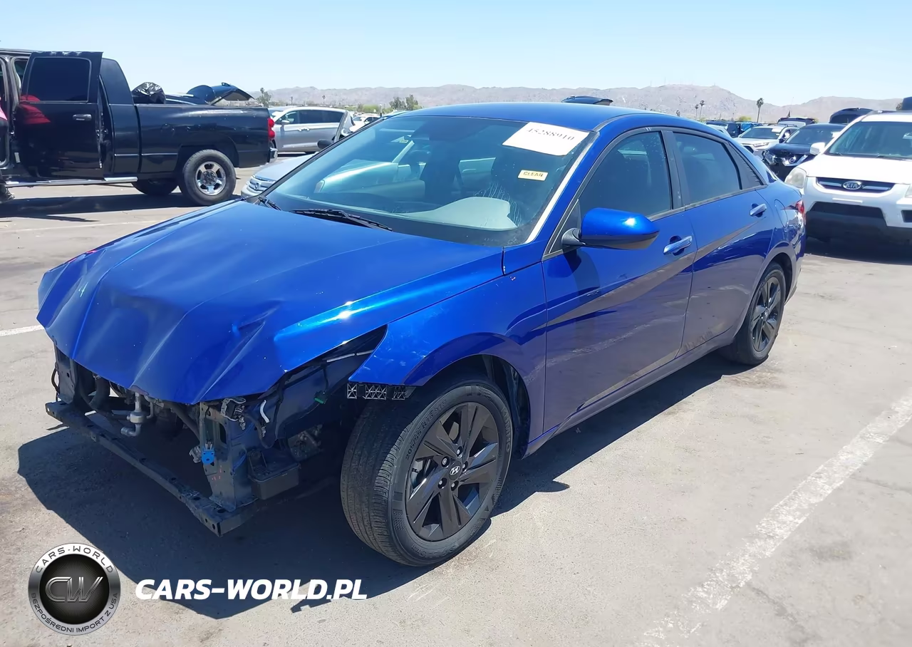 2021 Hyundai Elantra Sel VIN:5NPLS4AG2MH006546 - 2