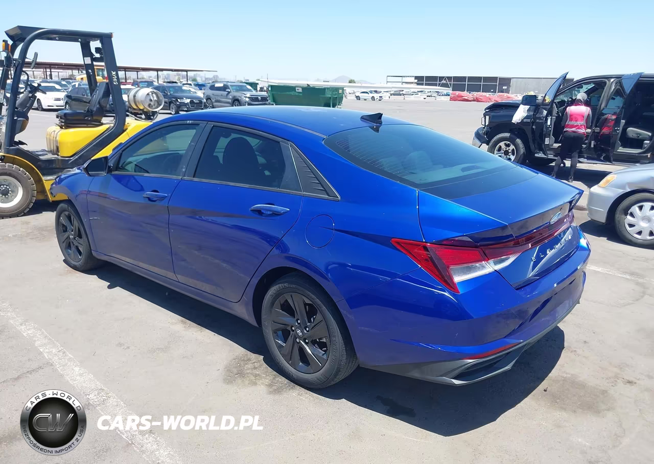 2021 Hyundai Elantra Sel VIN:5NPLS4AG2MH006546 - 3
