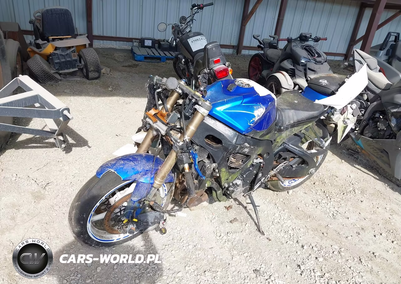 2009 Suzuki Gsx-R600 VIN:JS1GN7EA292102535 - 2