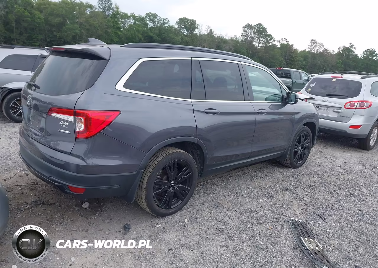 2022 Honda Pilot 2Wd Special Edition VIN:5FNYF5H21NB029617 - 4