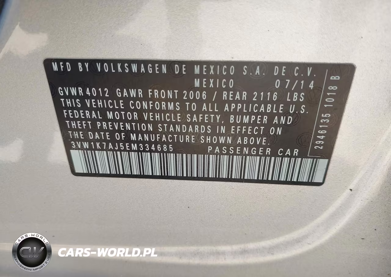 2014 Volkswagen Jetta Gli Edition 30 VIN:3VW1K7AJ5EM334685 - 9