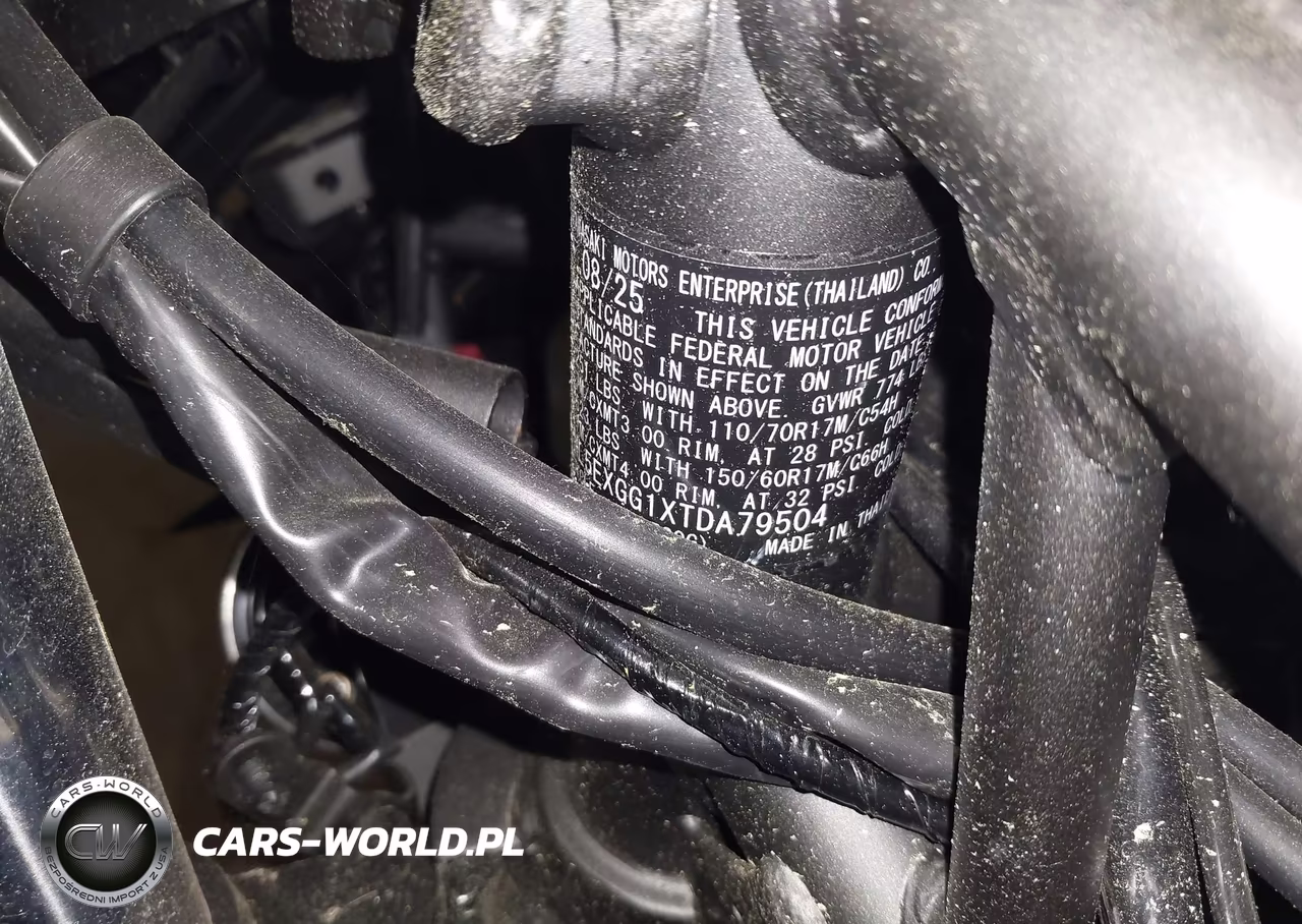 2026 Kawasaki Ex500 VIN:ML5EXGG1XTDA79504 - 10