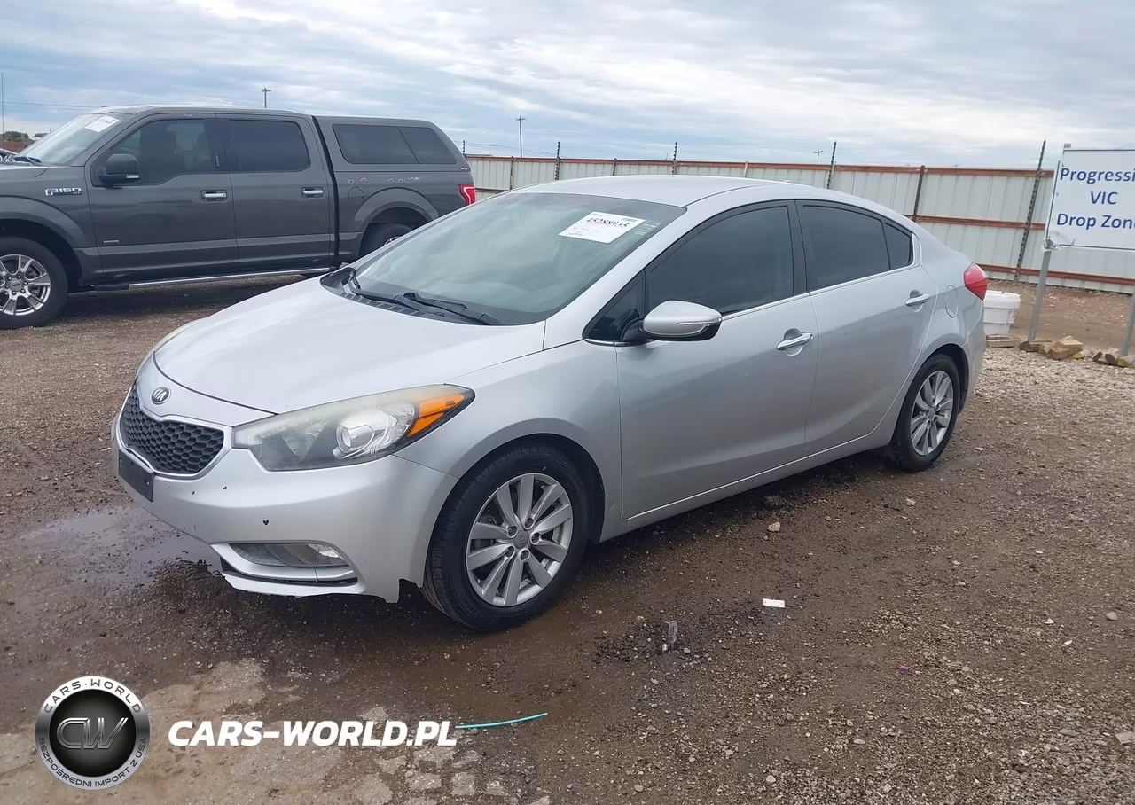 2015 Kia Forte Ex VIN:KNAFX4A86F5335614 - 2