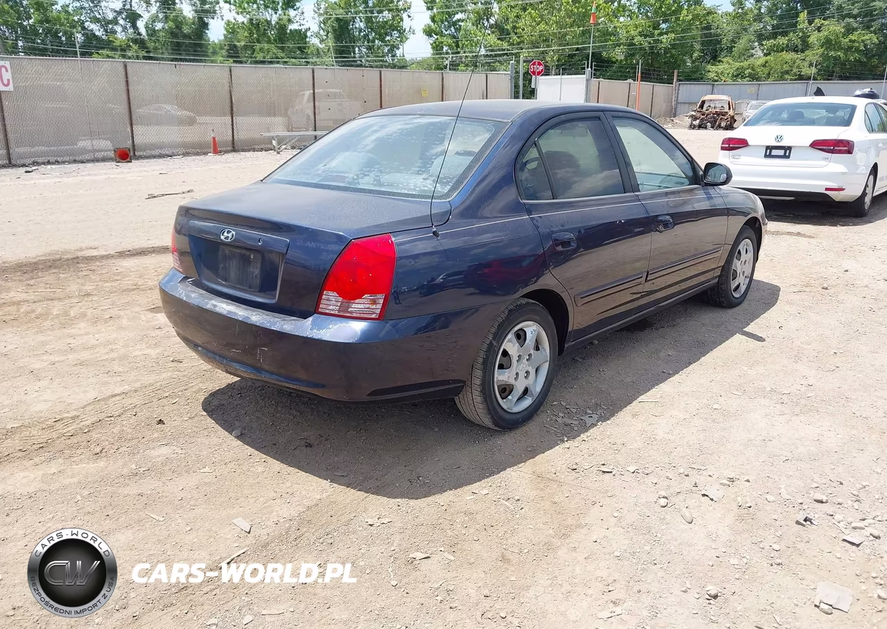 2005 Hyundai Elantra Gls-Gt VIN:KMHDN46D85U981095 - 4