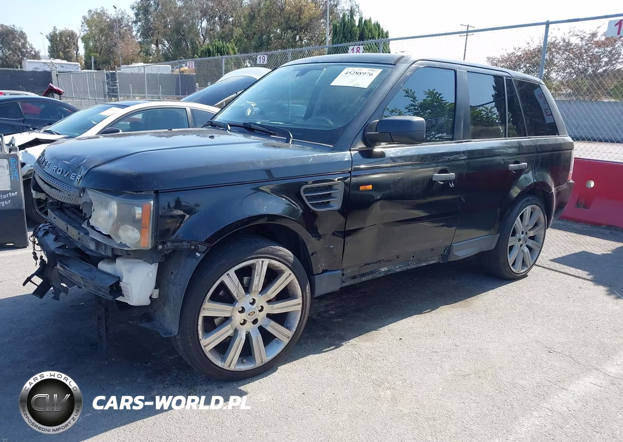 2008 Land Rover Range Rover Sport Hse VIN:SALSK25498A151041 - 2