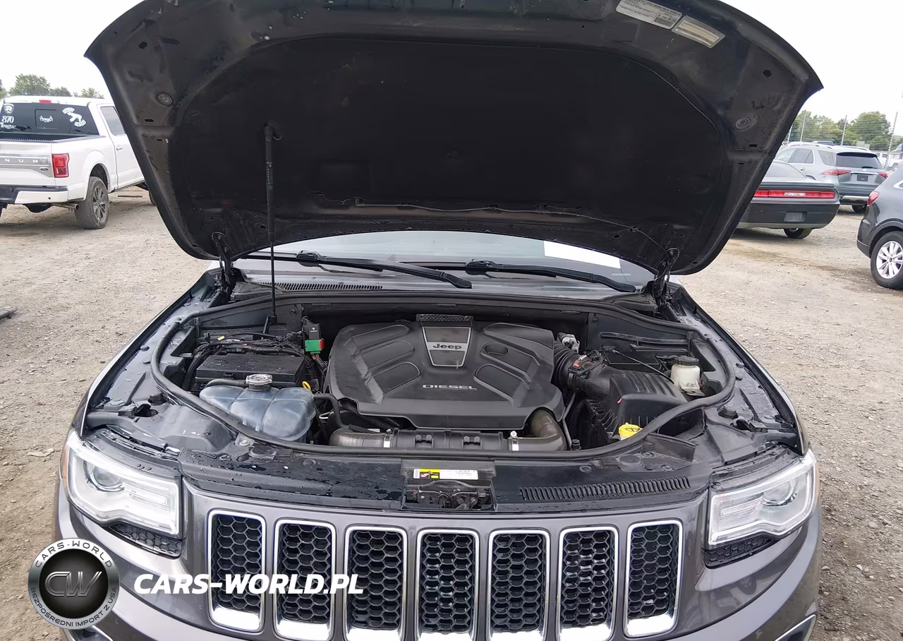 2014 Jeep Grand Cherokee Overland VIN:1C4RJFCM4EC551219 - 10