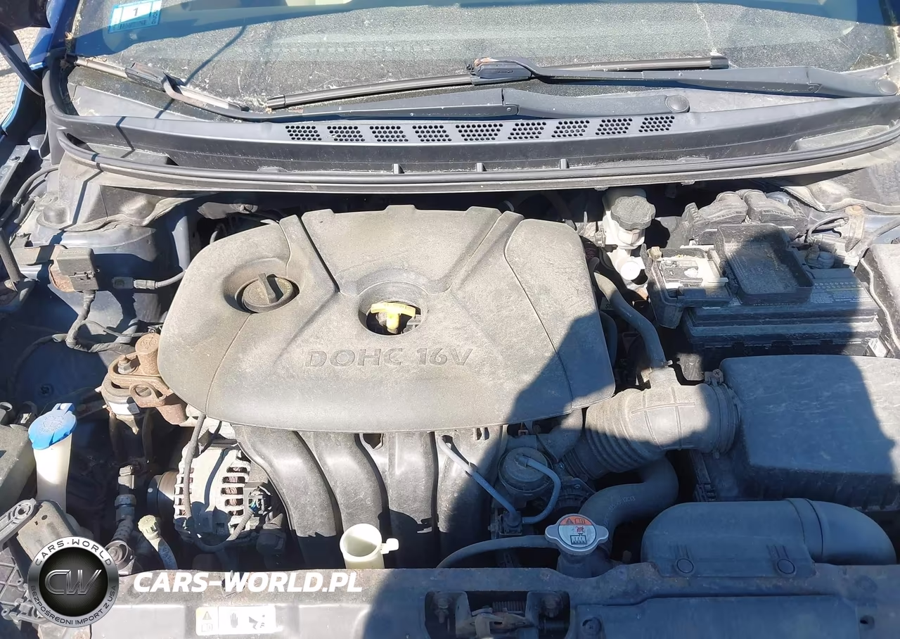 2013 Hyundai Elantra Gls VIN:KMHDH4AE4DU491405 - 10
