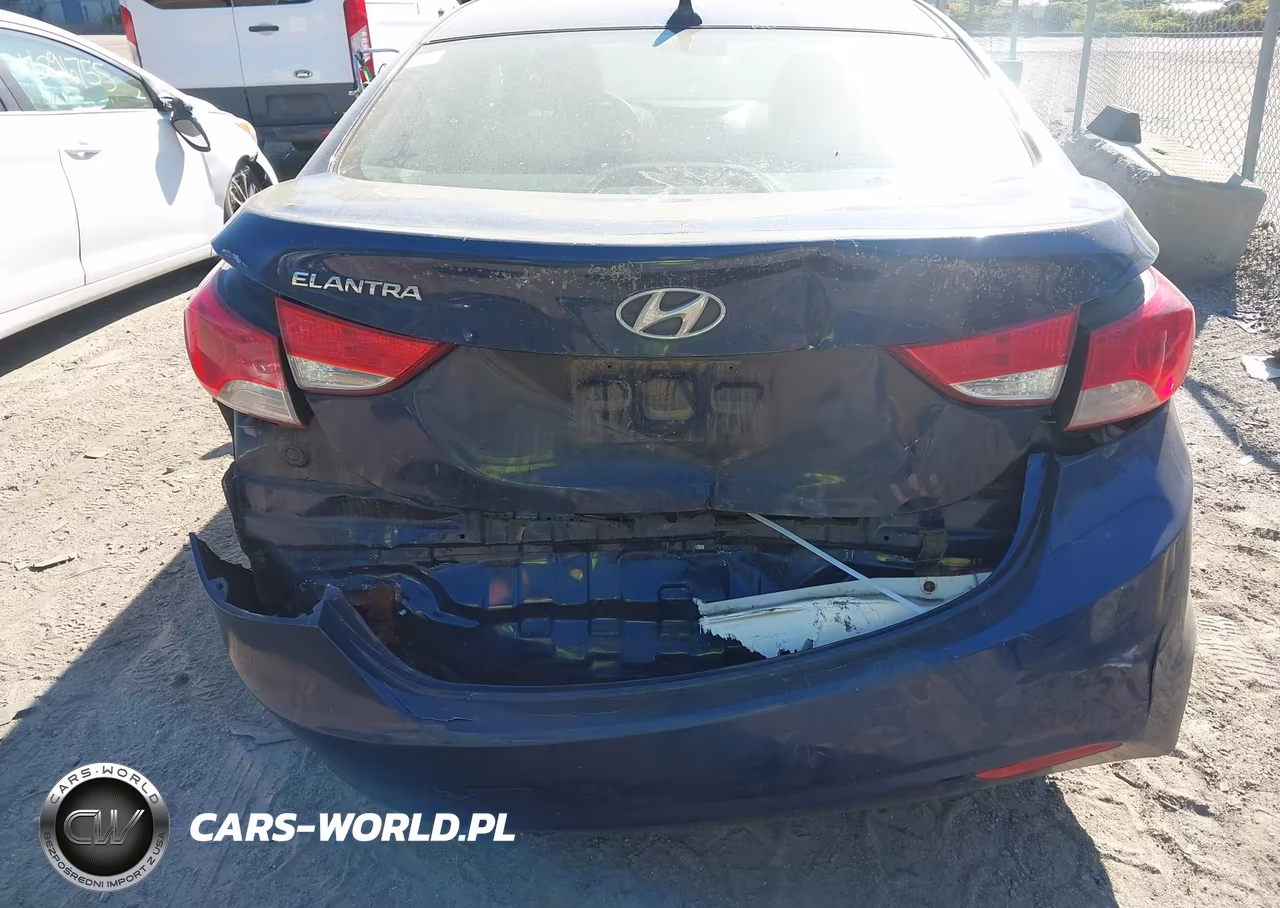 2013 Hyundai Elantra Gls VIN:KMHDH4AE4DU491405 - 6