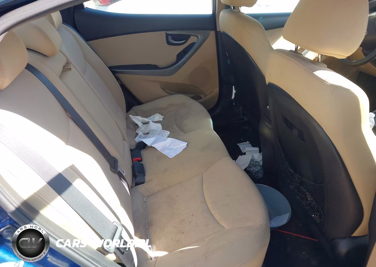 2013 Hyundai Elantra Gls VIN:KMHDH4AE4DU491405 - 8