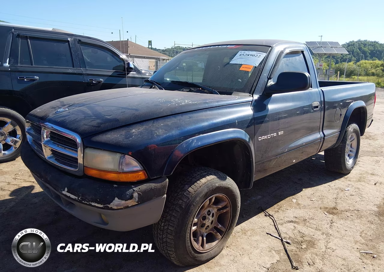 2002 Dodge Dakota Slt VIN:1B7GG46N22S677434 - 2