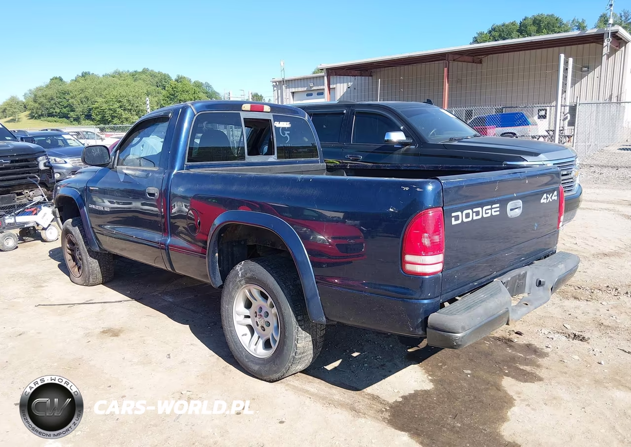 2002 Dodge Dakota Slt VIN:1B7GG46N22S677434 - 3